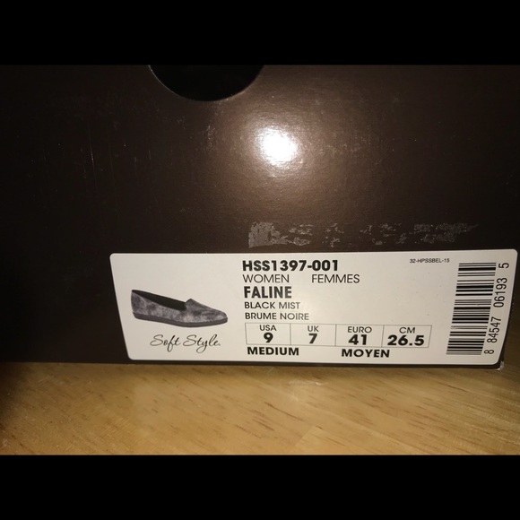 Soft Style by Hush Puppies Faline Blk Mist Loafer - Picture 7 of 8